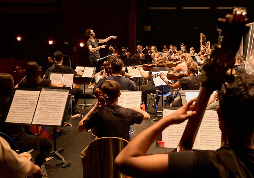 Foto de l'Orquesta Filarmònica de la UV